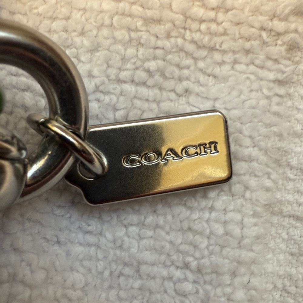 COACH Chain Shoulder Strap In Rainbow RESIN WITH NICKEL🌈 CP895 - Picture 3 of 4